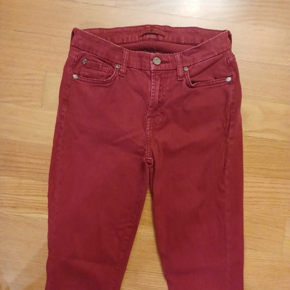7 for all mankind womens size 26 - Picture 3 of 8